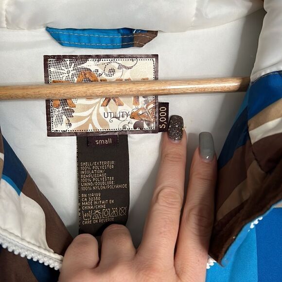 ROXY WINTER MOUNTAIN SPORT HOODED COAT - Picture 4 of 6